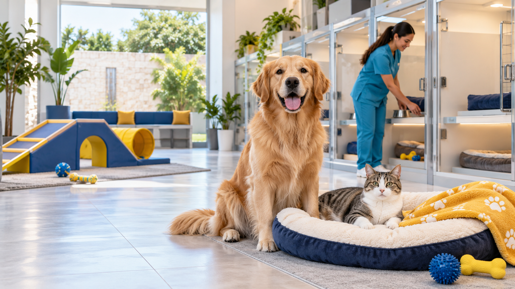 Hotel y pensión canina y felina de Veterinaria Máxcot